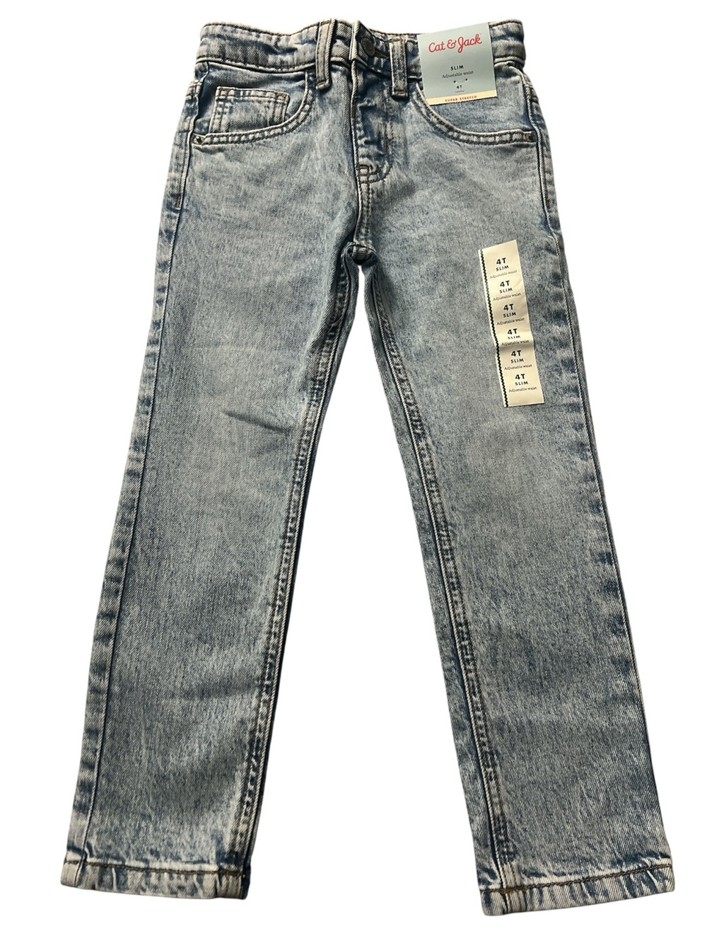 Cat & Jack Light Blue Straight Leg Jeans